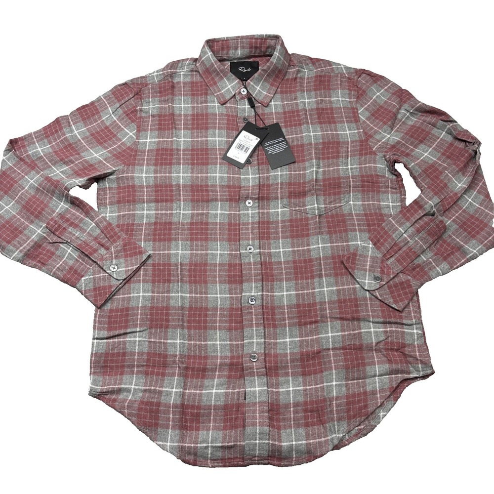 Rails Lennox Barn Steel Dove Flannel Shirt Sm NWT